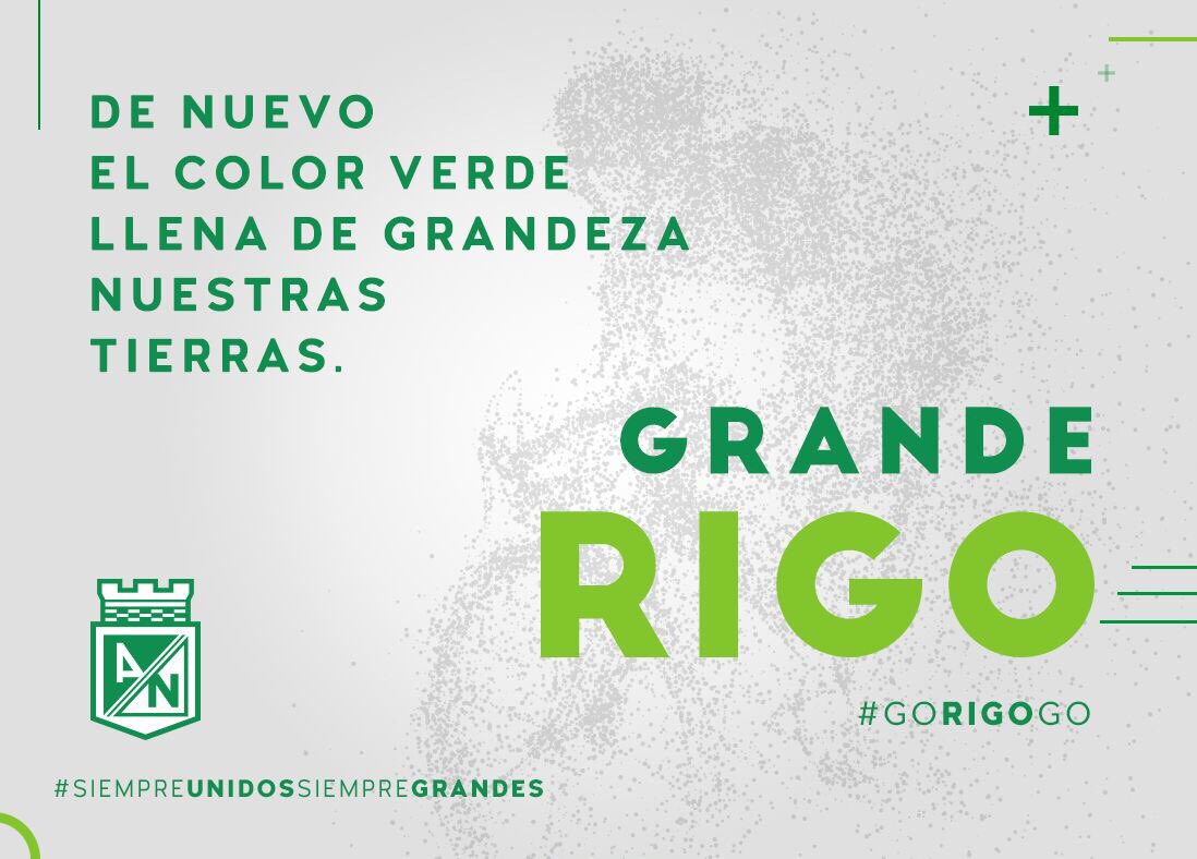 nacionaloficial's tweet photo. Tu grandeza le ha dado la vuelta al mundo. Gracias Rigo #GoRigoGo #SiempreUnidosSiempreGrandes https://t.co/m0vIe7aCo7