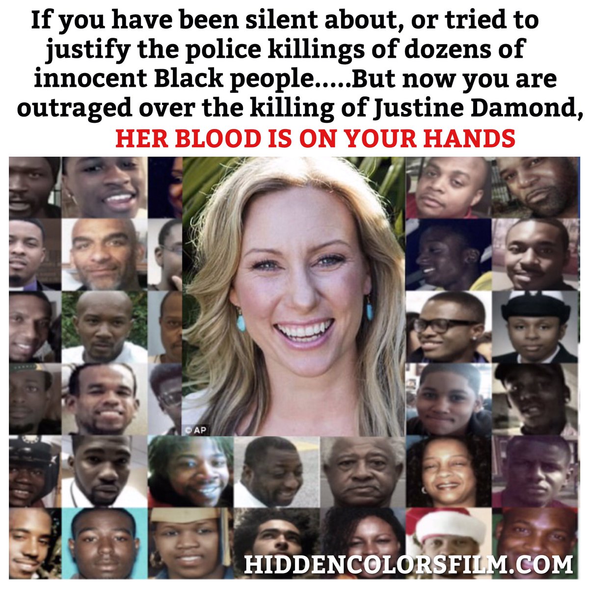 tariqnasheed's tweet photo. #Truth #JustineDamond https://t.co/VqDZxPUY7E