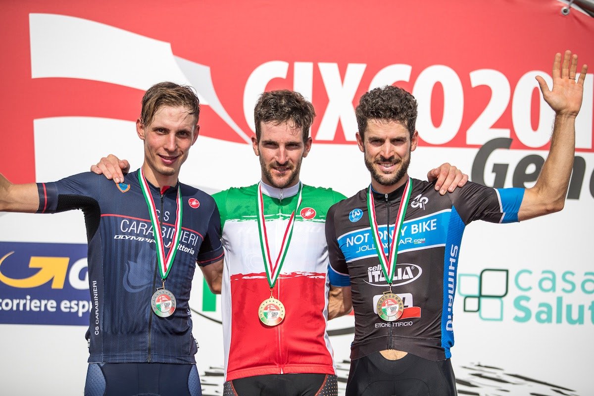 bicitv's tweet photo. #Italiani XCO: titoli per @GerhardKerschi, @gioelebertolini, #Zanotti, #Calvetti, @CTeocchi e #Tovo #mtb #Genova
https://t.co/Z2JVFWAqgK https://t.co/rAI5hc1me3