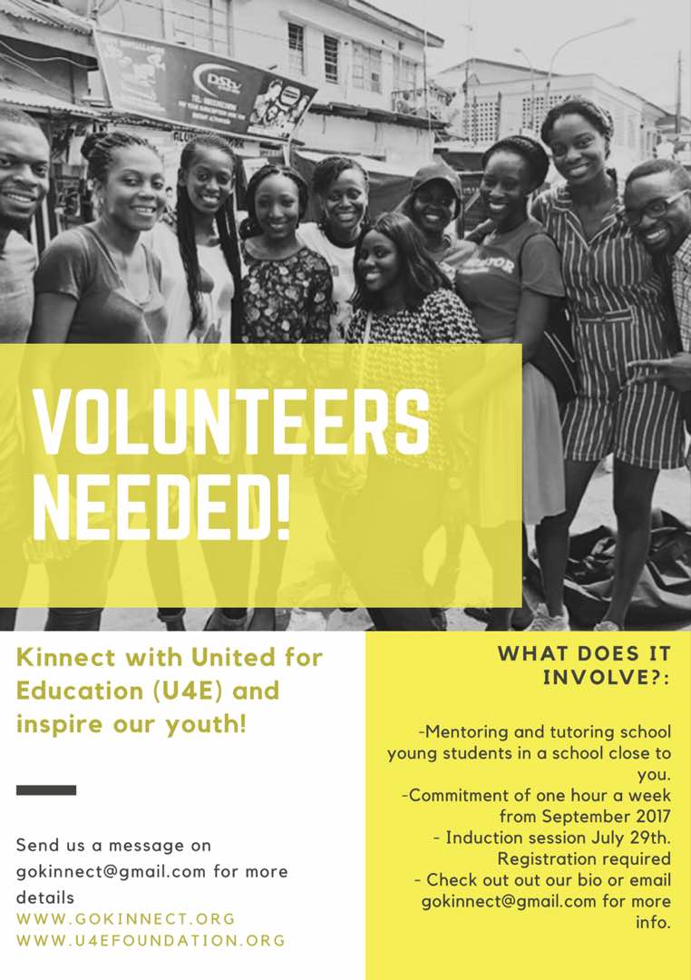 GoKinnect's tweet photo. United4Education works to reduce educational inequality in Nigeria? More info on how to get involved on bio #NGO #GoKinnect #Kinnecting https://t.co/DsdLBrCqeG