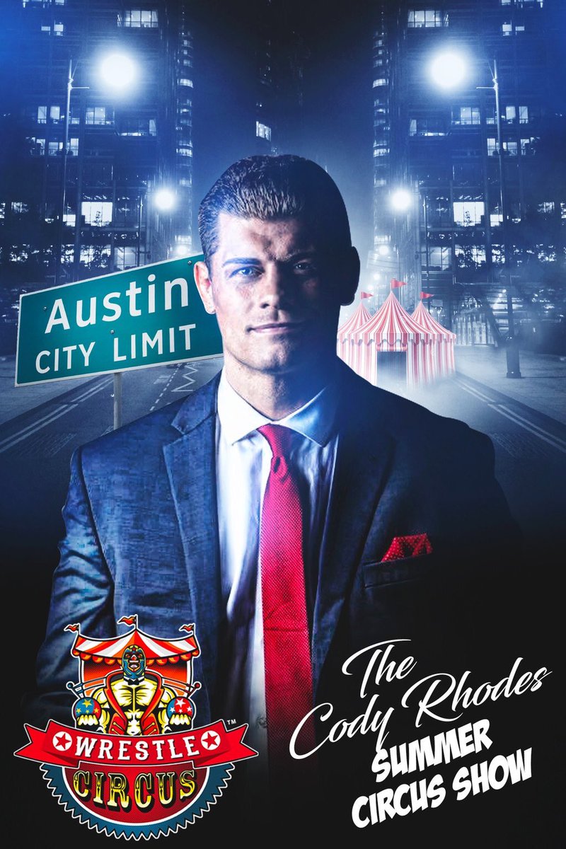 CodyRhodes's tweet image. Here's some shows that will sell-out &amp;amp; be awesome...GET TIX NOW 
July 30th-Hamilton, ON 🇨🇦
August 4th-Danvers, MA
August 5th-Austin, TX