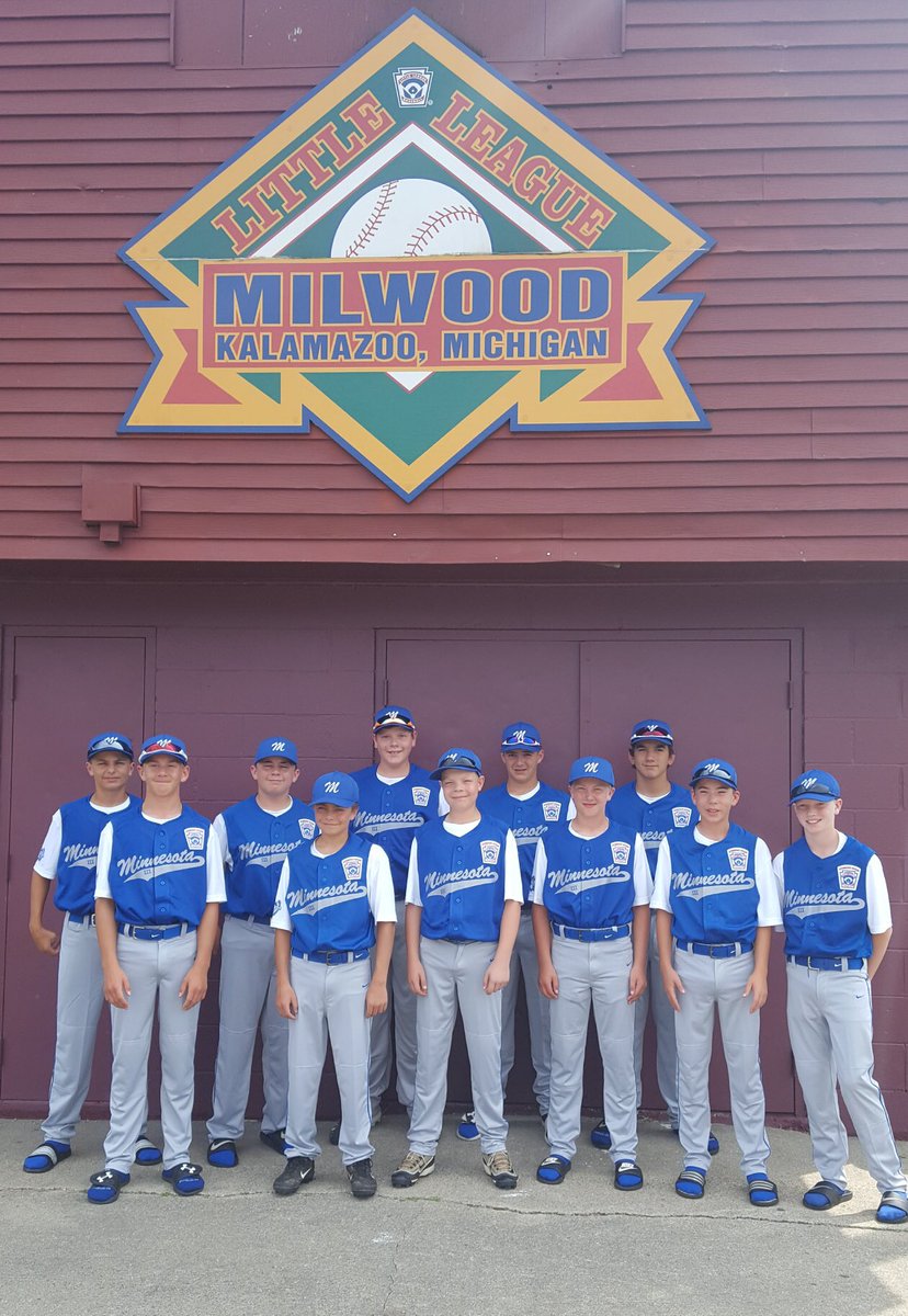 DJLahti7's tweet photo. Congrats Western Little League on your first win in Kalamazoo! 23-5 #representMN https://t.co/f91F1OUDEV
