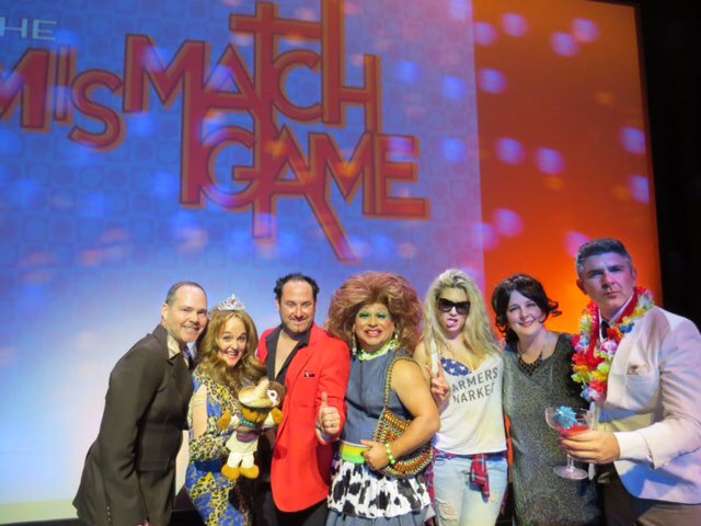 Dantethecomic's tweet photo. See me & @RebekahKochan tomorrow Sun night for one of my favorite shows in #LA #TheMisMatchGame 7pm 1125 N. McCadden Pl. #LGBTQ #hollywood https://t.co/w7UPiEnvX9