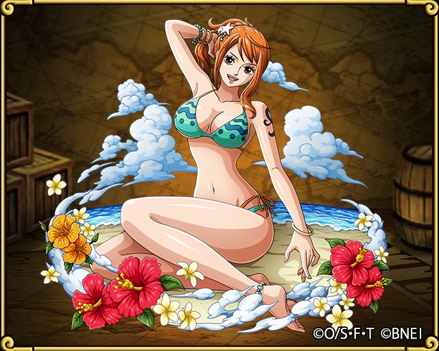 トレクル 新水着ナミ 新世界版 のステータス Onepieceトレジャークルーズ攻略 脱出ゲームの攻略情報などゲーム攻略では人気スマホゲームを特集 スマホ情報は アンドロック