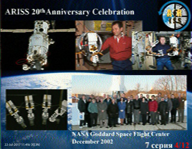 XE3N_Radio's tweet photo. #SSTV on #ISS Today morning image received via International @Space_Station FM 2m band (145.800) #Hamradio #RF2space #amsat - @ARISS_status https://t.co/cH3pcKIGEF
