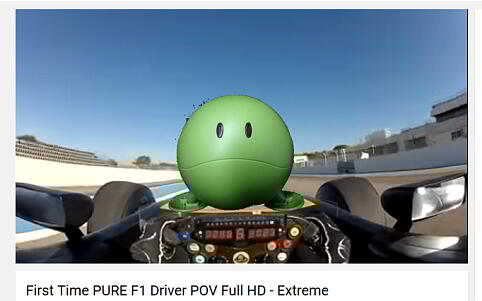 タニグチリウイチ 21年も引き続き週何日か三鷹通い V Twitter F1でドライバー保護のために導入される ハロ がドライバーの視界をふさぐからとニキ ラウダが導入に反対しているというニュースを読んで思った絵面