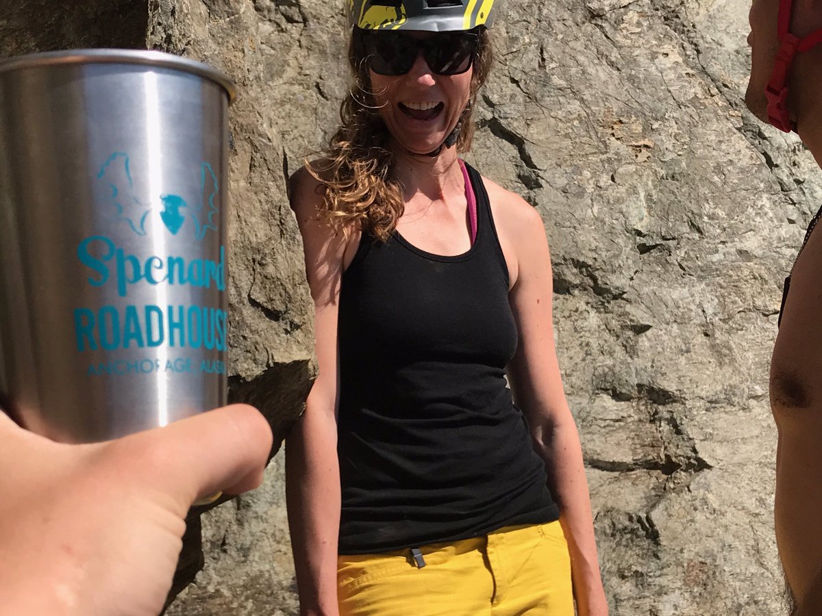 Roadie gear can go anywhere! #spenardroadhouse #roadiesinthewild