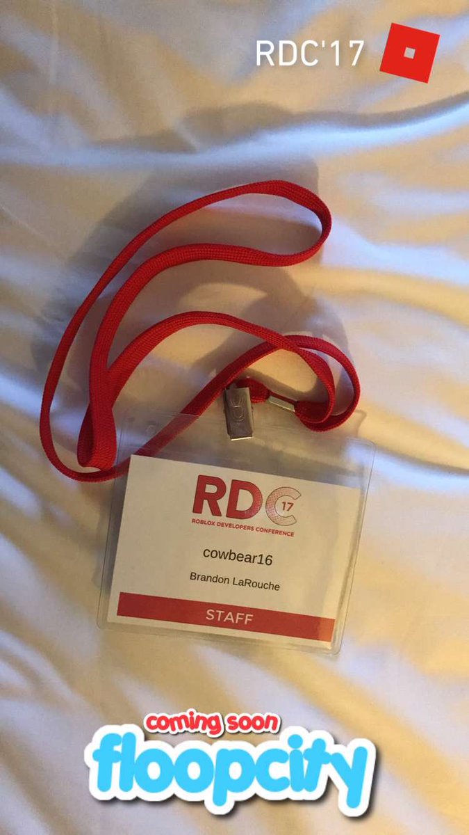polarpanda16's tweet photo. Check out our #RDC17 Snapchat filter! Tweet @cowbear16 and I pictures with it if you're there! @Roblox @DavidBaszucki https://t.co/yPflV3vSoG