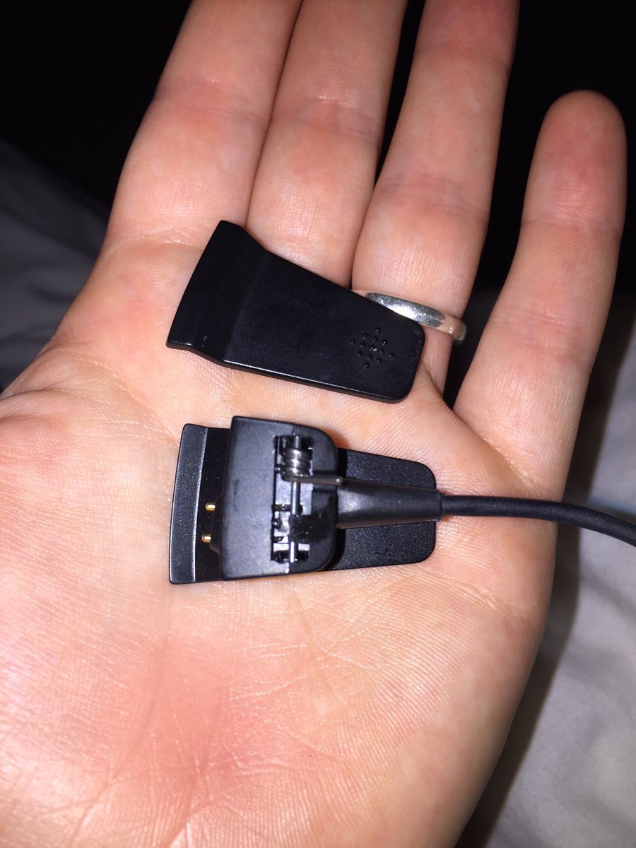 Freedom_Amy's tweet photo. @FitbitSupport I bought my Fitbit a few months ago and already my charger has broken and I can't use it! Help! https://t.co/peGzUs7Nlh