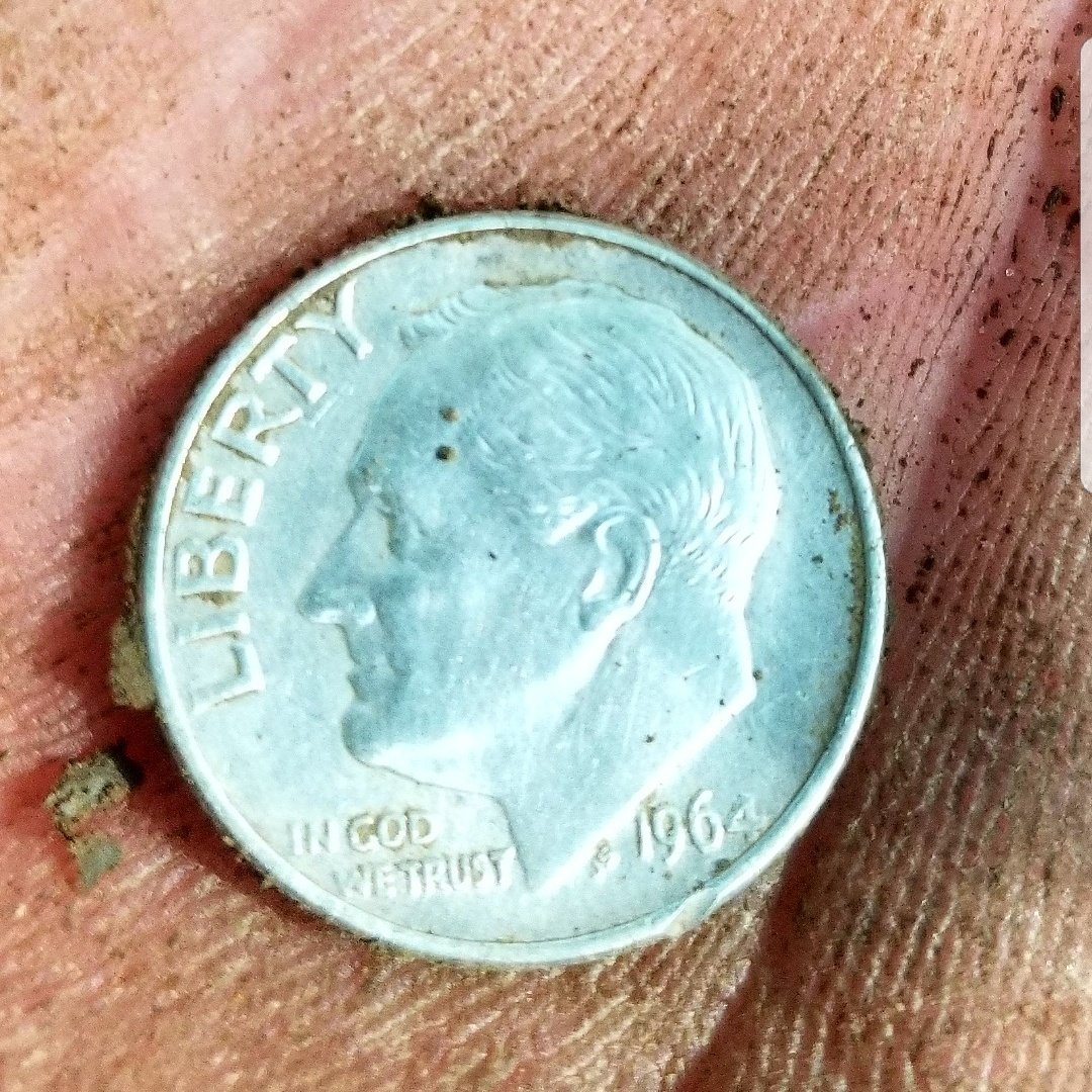 WolfDigs's tweet photo. Last Year Of Silver!!! Just Made It!! So tired of 65's! Lol!!! #metaldetecting #MetalDetectors #Silver  Sweet Joy! Happy Hunting Gang... https://t.co/32TRMY7Zyi