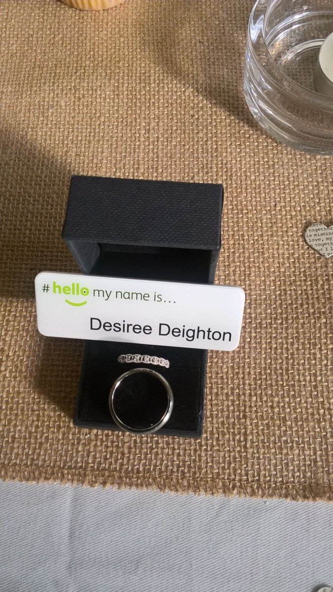 DesireeDeighto1's tweet photo. #hellomynameis #nurseproposal #doctorandnurselove #muchbetterhalf https://t.co/0C1YcFBPQD