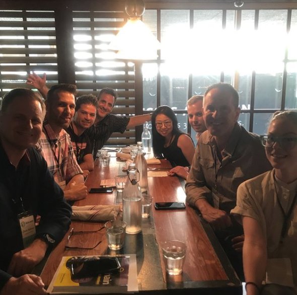 GBBCGiving's tweet photo. Making new #crypto friends @stateofdm #UCLA #TheBlockchainLab  w @ETHNews_ @UnikrnCo  @gemhq  @therexmls @alexclarkbarry @_DApperNetwork https://t.co/Ihkwr5VJ6W