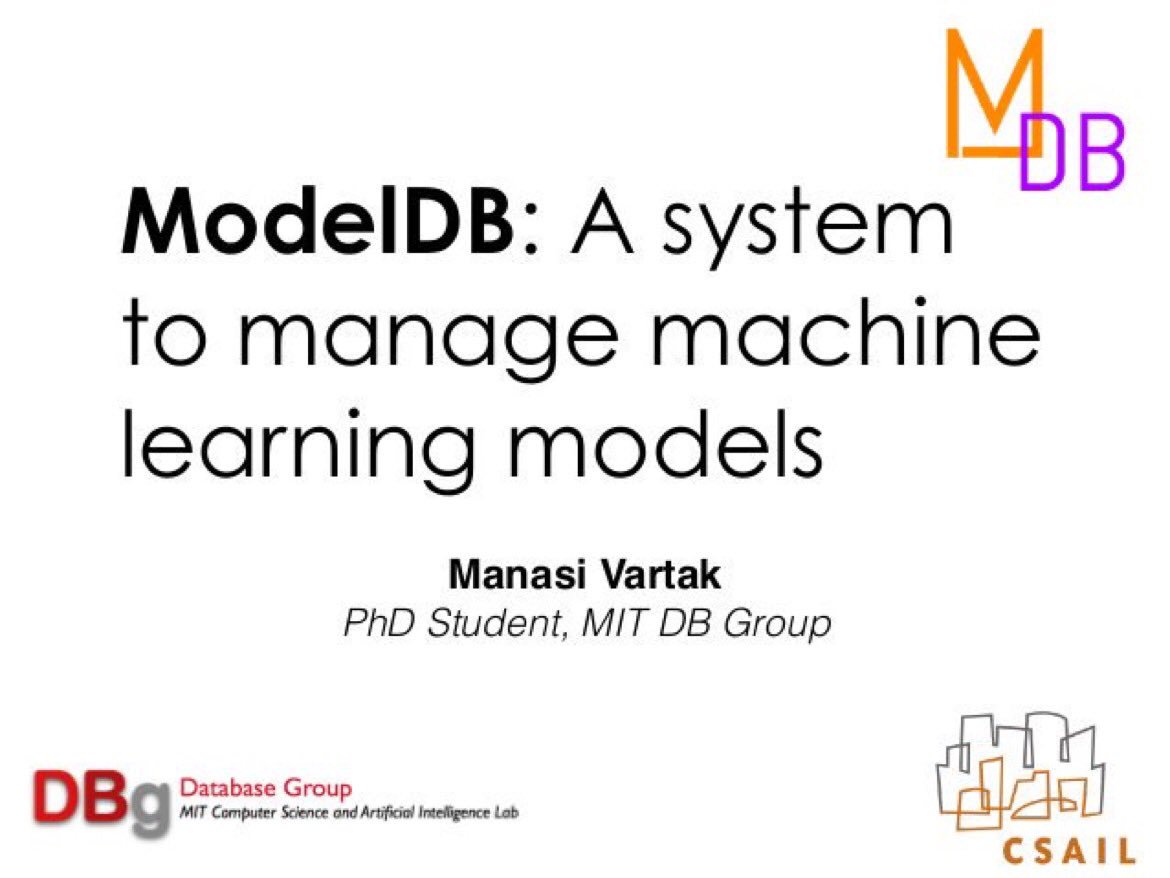 ModelDB — a database for #MachineLearning models (to curate, share, reuse) klou.tt/gmfg8bb8ghes #BigData #DataScience #algorithms