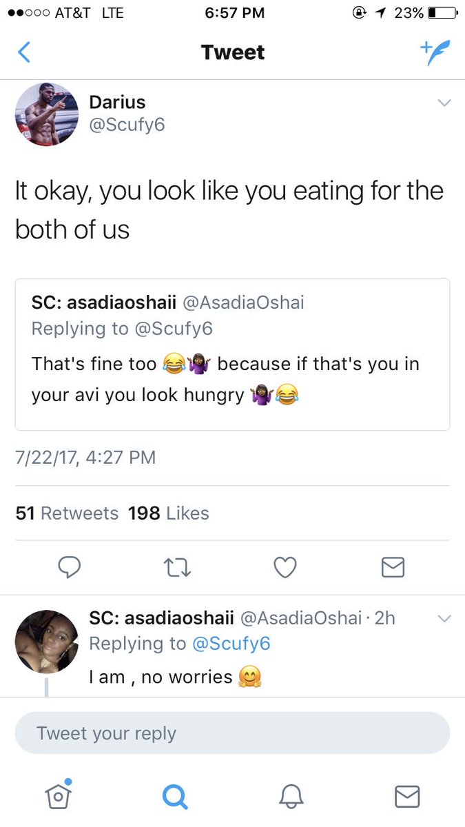 kingkyy5's tweet photo. My mans Darius got no chill 😂😭 https://t.co/i1v4CPxFxC