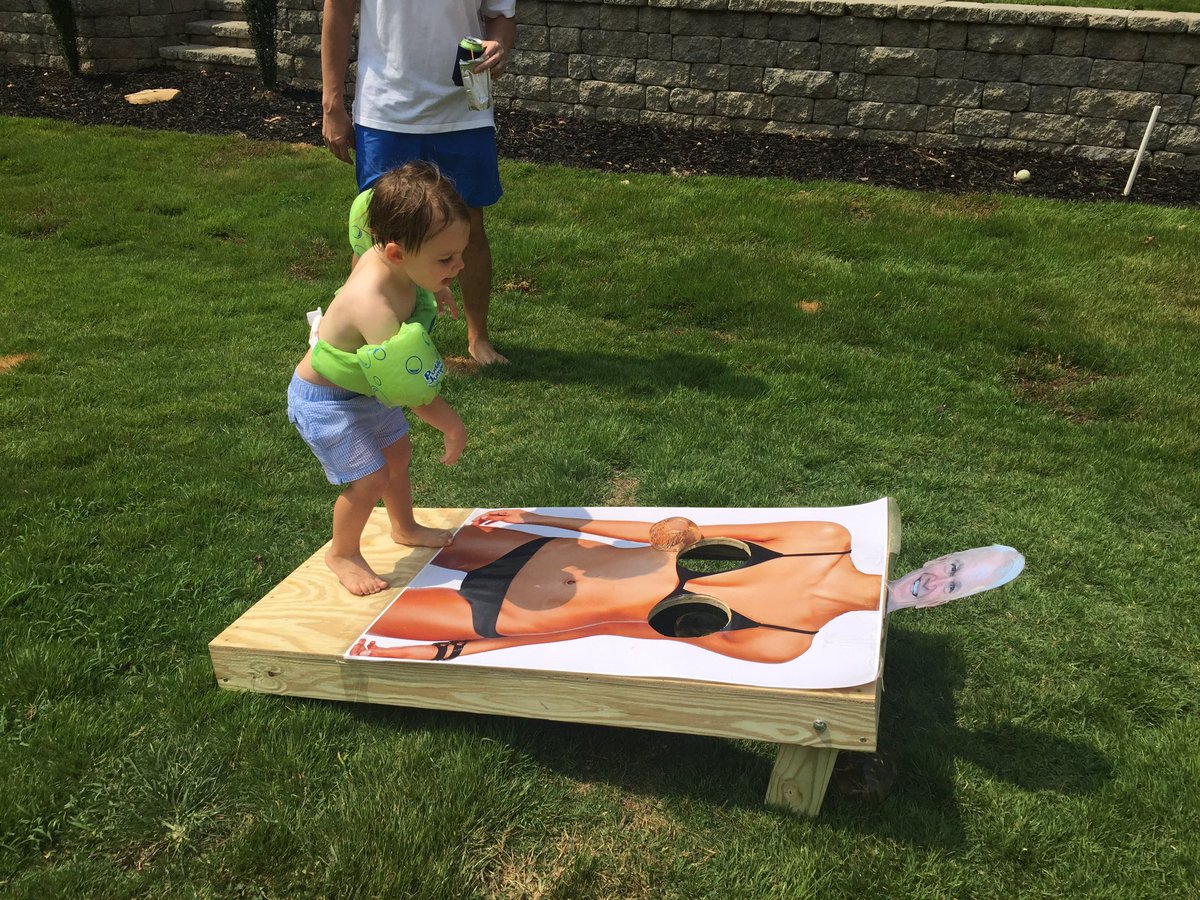 #emoryplastics-We start training them young! Not bean bags. This is how we start the year!