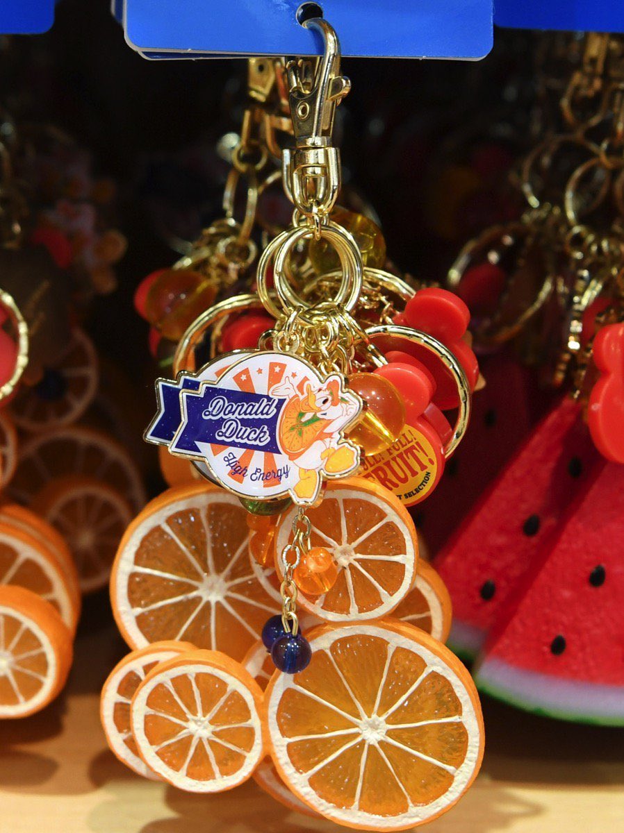 Mezzomikiのディズニーブログ 東京ディズニーリゾート フル フル フルーツ グッズ すいかキーチェーン オレンジキーチェーン再販中 T Co Yhdddswq5m
