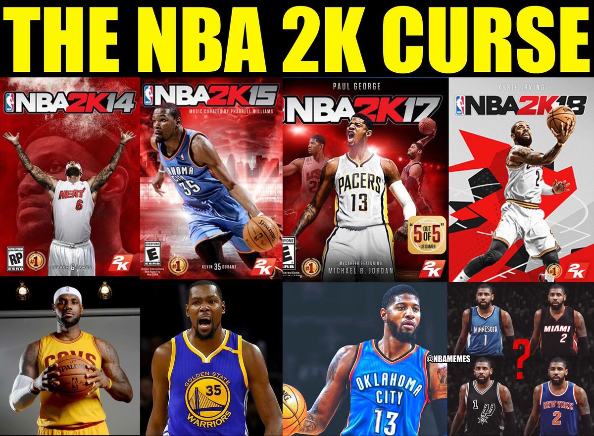 تويتر \ Fabio Fantoni 🏀📊 على تويتر: "NBA 2K cover doesn't lie!  @KyrieIrving is next #NBA #NbaTipo #NBARumors #trade #Cavaliers  #KyrieIrving #NBA2K #curse https://t.co/OJEPbDTfa5"