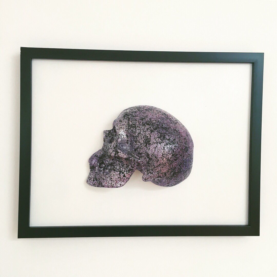 HausofSkulls's tweet photo. 3D Custom Skull Frame 💜💀 https://t.co/mj8NPD8qsE #skulls #london https://t.co/CfrsBO2Svb