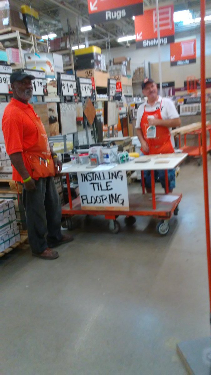PinOakHD0566's tweet photo. Charles and Steven also Colton tool rental DH learning about DIY class https://t.co/953Y1sWGkB