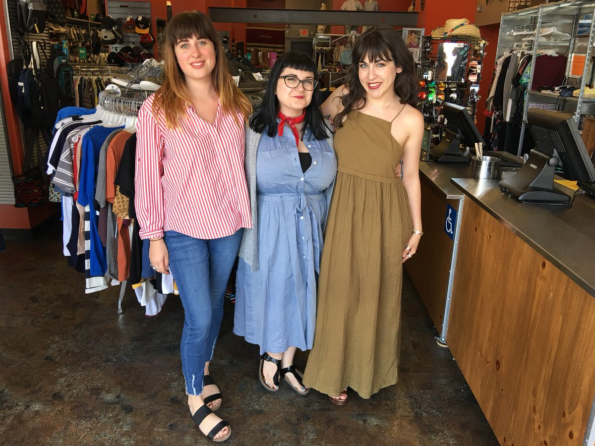 buffaloexchange's tweet photo. Some lovely #EmployeeStyle from #BuffaloExchange #Pittsburgh. https://t.co/RIjKmCxvVz