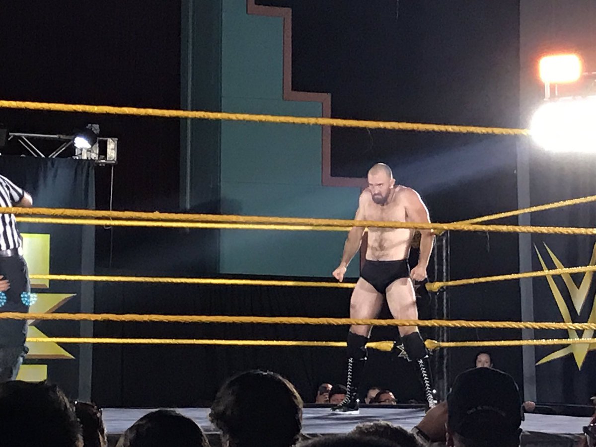 WWENXTWORLD's tweet photo. @_StarDESTROYER with a victory👏🏼❤️
#NXTTampa https://t.co/rM8VezNYBW