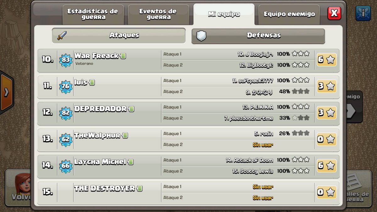 ILOGIK_CW's tweet photo. Molesta perder una guerra que desde el comienzo esta ganada por la falta de responsabilidad de algunos. Espacios abiertos en el clan. Unete! https://t.co/PLQ9J3wsC6
