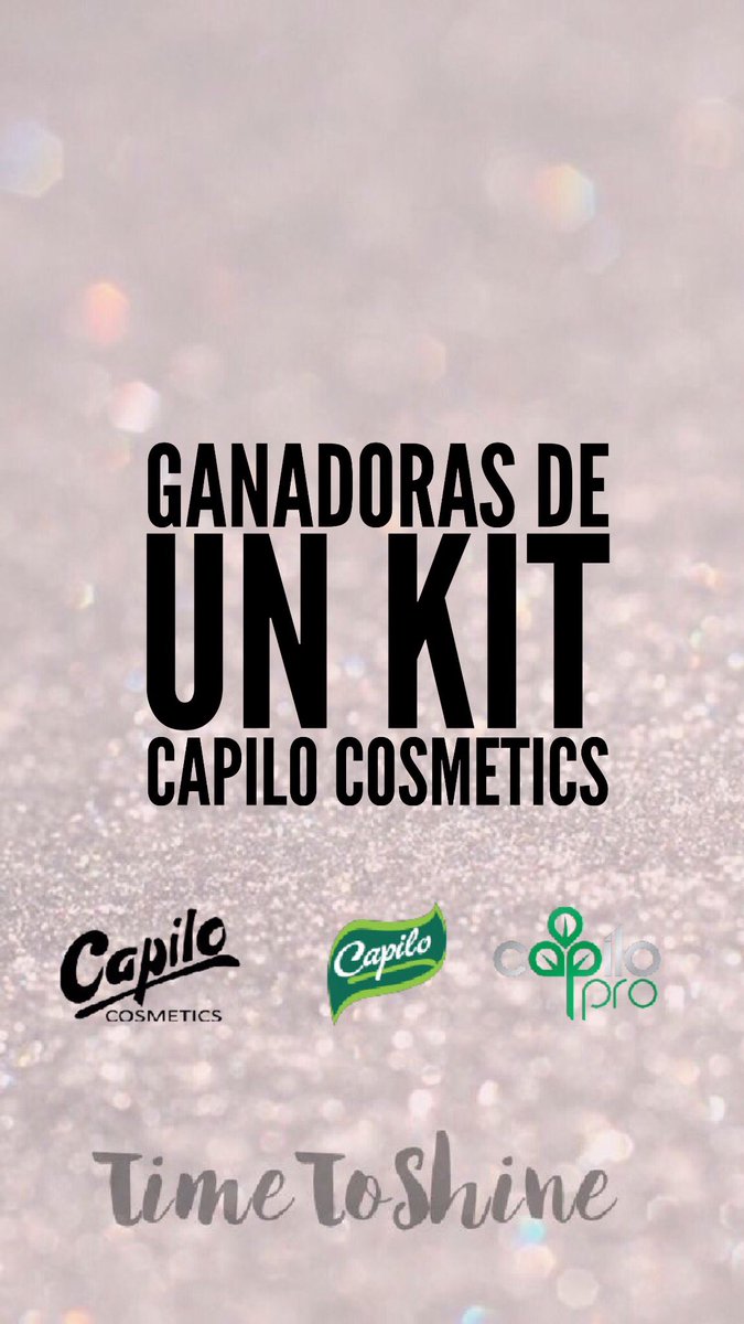 labcapilo's tweet photo. Las ganadora por participar vía #Twitter que se llevan un kit #CapiloCosmetics es @ladyangel16 #giveaway #cosmetics #RD https://t.co/ytdTtdyJhE