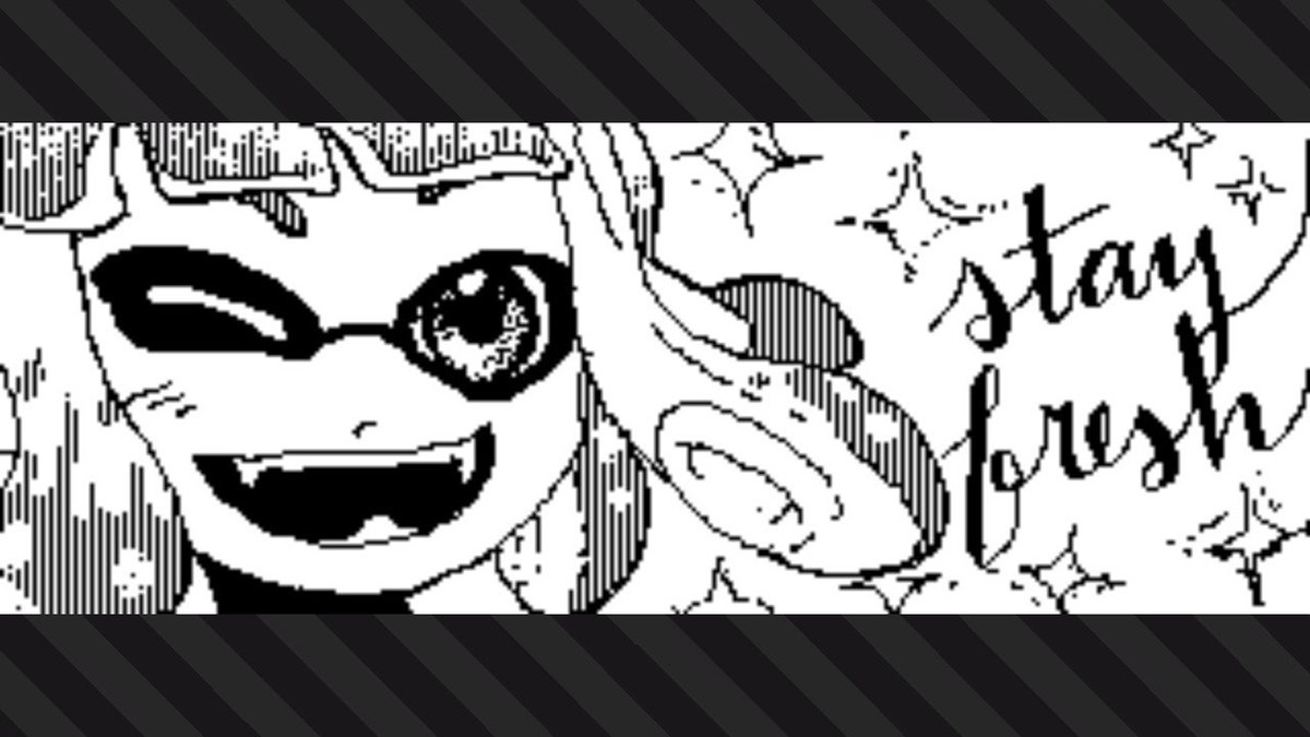 #Splatoon2 #NintendoSwitch i just had to try drawing on this! ...the cutest squid i could muster 