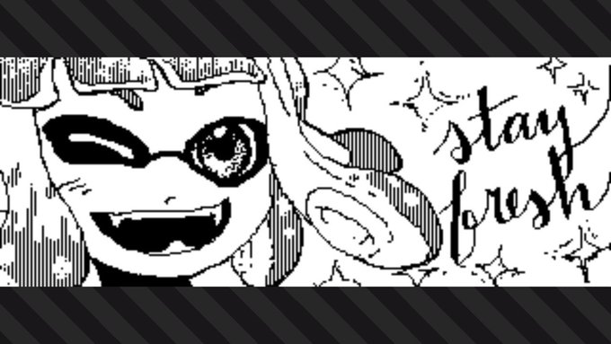 #Splatoon2 #NintendoSwitch i just had to try drawing on this! ...the cutest squid i could muster 
