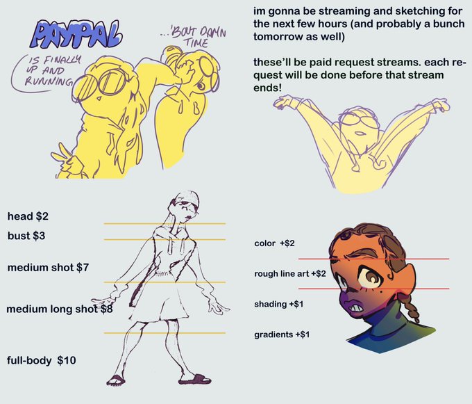 email mars.midas.98@gmail to commission me! i'll be streaming in a bit so feel free to dm mars.midas on ig or email requests for the stream 