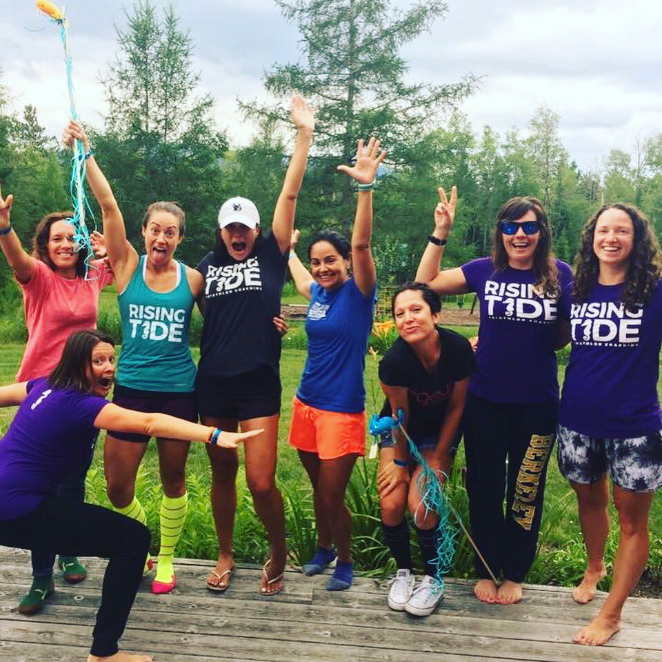RisingTideTri's tweet photo. Just like that. Ready to roll. 
RTTC takin on #IMLakePlacid! This is what #fun2fast looks like. 💪🏼
#raceday #swimbikerun #IronmanTraining https://t.co/tjaVPzcrfD