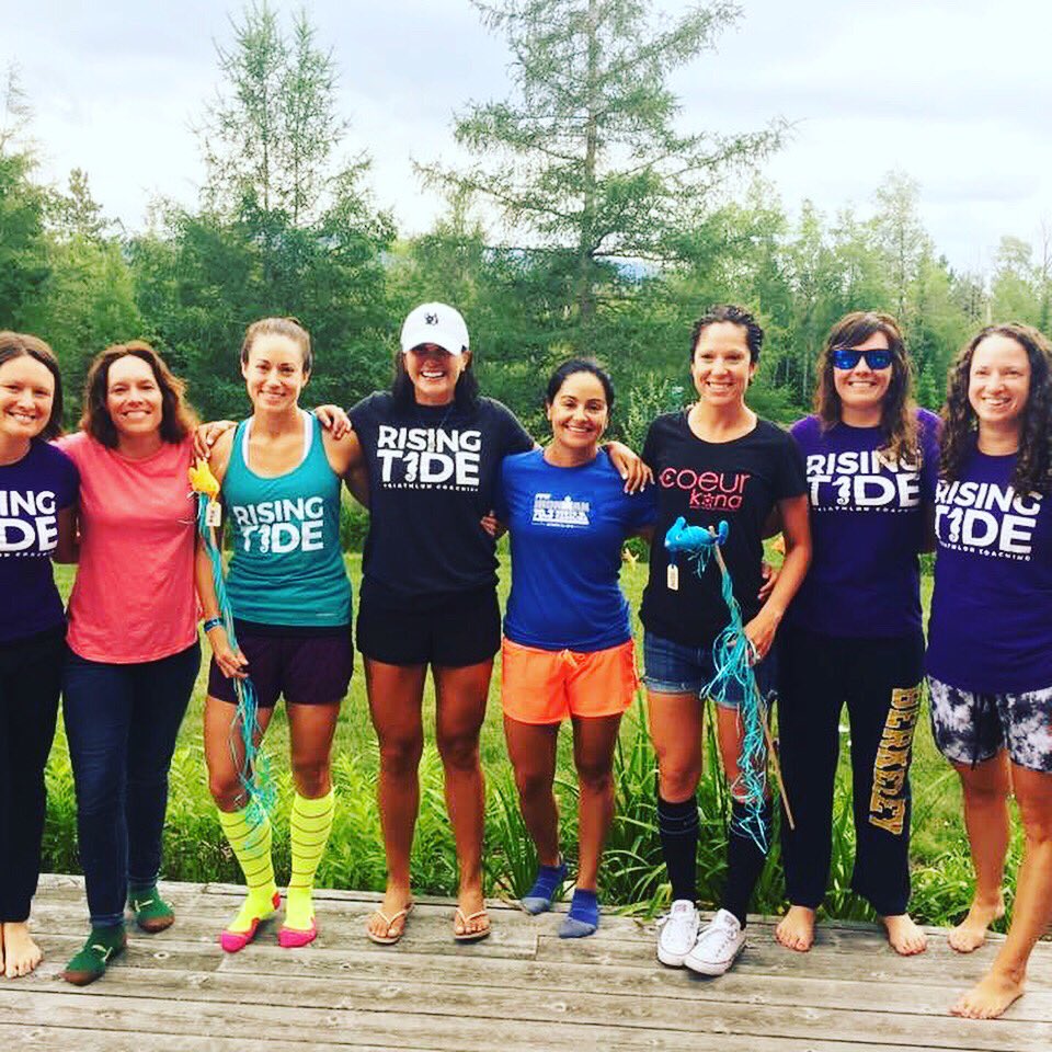 RisingTideTri's tweet photo. Just like that. Ready to roll. 
RTTC takin on #IMLakePlacid! This is what #fun2fast looks like. 💪🏼
#raceday #swimbikerun #IronmanTraining https://t.co/tjaVPzcrfD