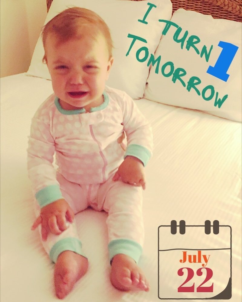 ElleCMcG's tweet photo. Sometimes this is how feel about aging Molly ... #mollycarolinehood #hoodfam #hoodsummer #july23 #babypicsapp #bab⦠https://t.co/OUzA6MgHa0 https://t.co/6tXp1qv3vc