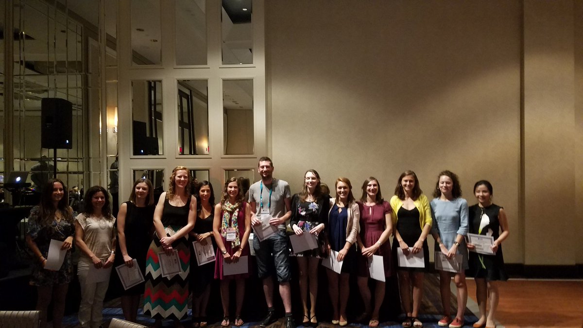 SSIBsociety's tweet photo. Give a big congrats to this year's NITA awardees!!! #ssib2017 https://t.co/mY2oRPk1Pc