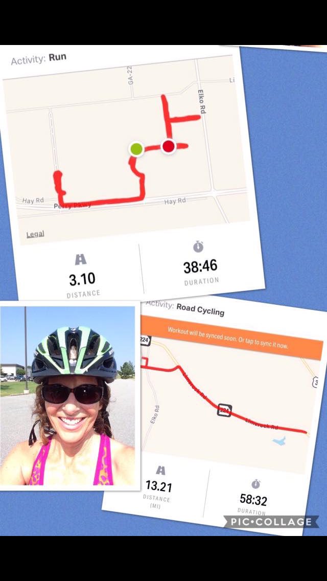 nannieruns's tweet photo. Awesome ride &amp; run today!! https://t.co/JuYkPPuwtC