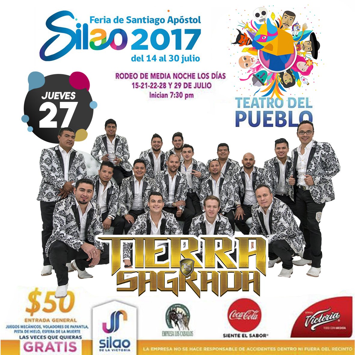 Remex_Music's tweet photo. Bailazo este jueves 27 de Julio en la Feria de Santiago Apóstol #Silao #Guanajuato con @tierrasagrada1 #DeLoBuenoLoMejor te esperamos! https://t.co/qi4D2eFkHb