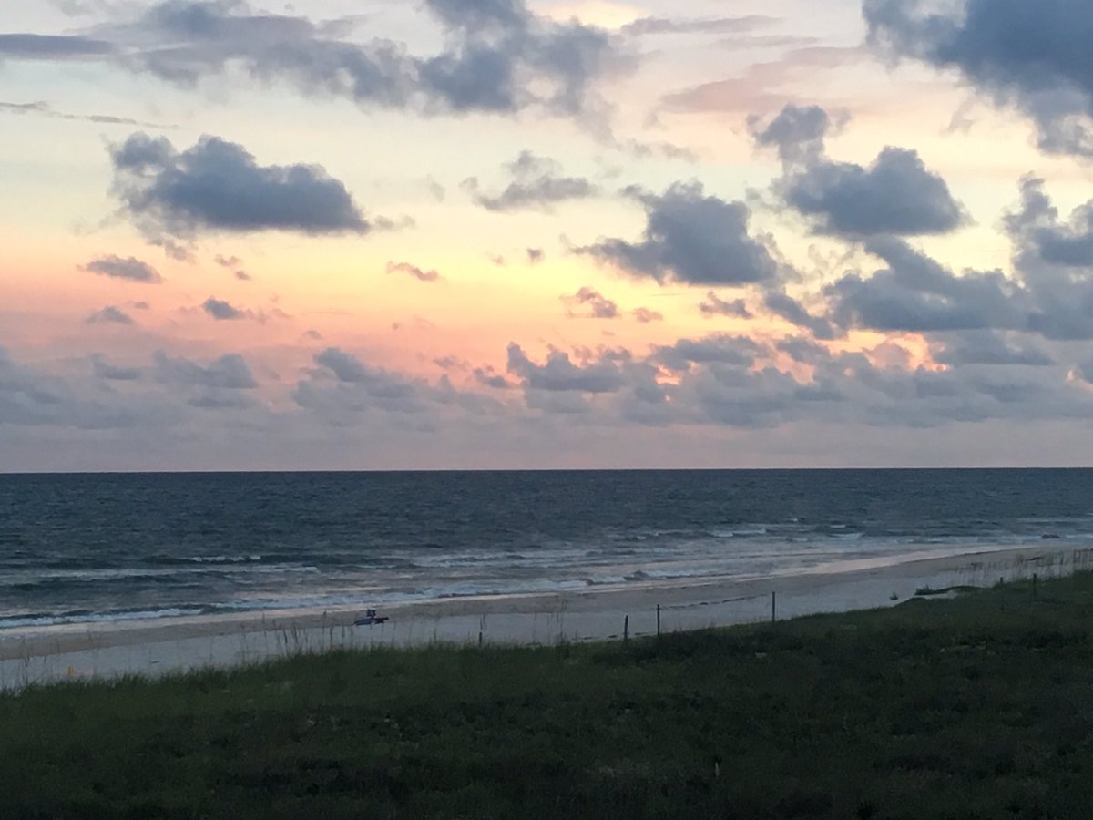scottgburton's tweet photo. Sunset at St. George's Island. #vacation2017 https://t.co/OVUqpVFsHw