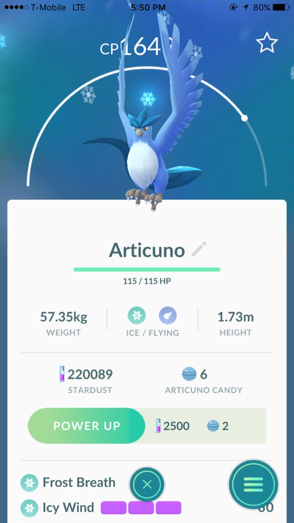 PokemonGoNews's tweet photo. Nice Legendaries, @TheBakingWaffle! 

#PokemonGO #Lugia #Articuno https://t.co/8s2L93v9Po
