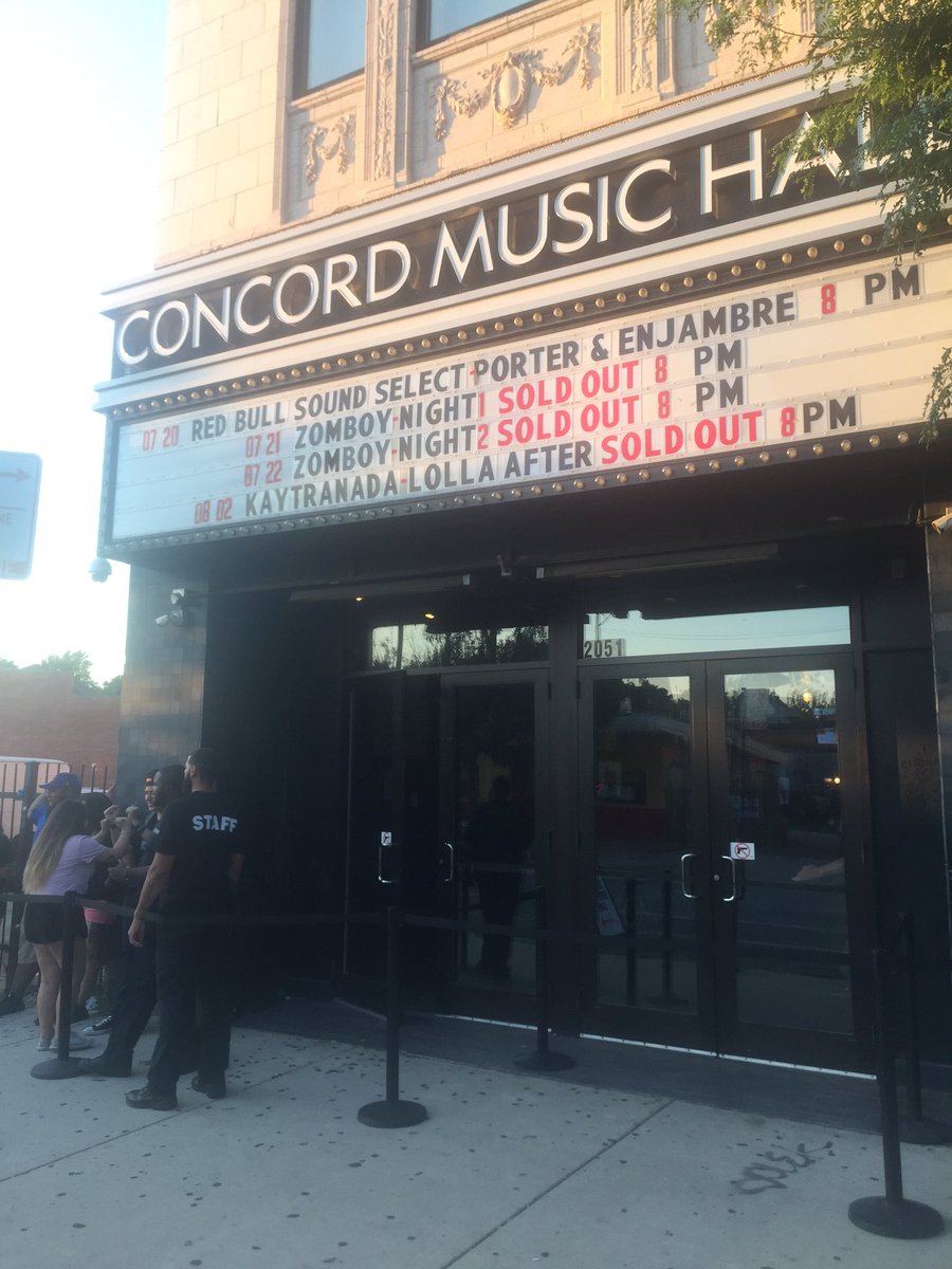 ConcordHall's tweet photo. Doors are now open for @Zomboy night 2!!
#Zomboy #rottnroll #rottnrolltour #cesqeaux #rickyremedy #concord #concordhall #reactpresents https://t.co/W2ZSgZYJuE