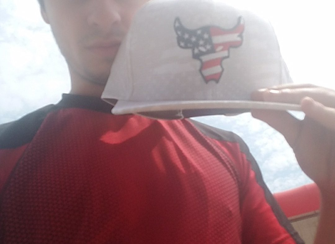 James_Smelcer's tweet photo. Picked up this hat today @TheRock https://t.co/Eq2u3Usw4y