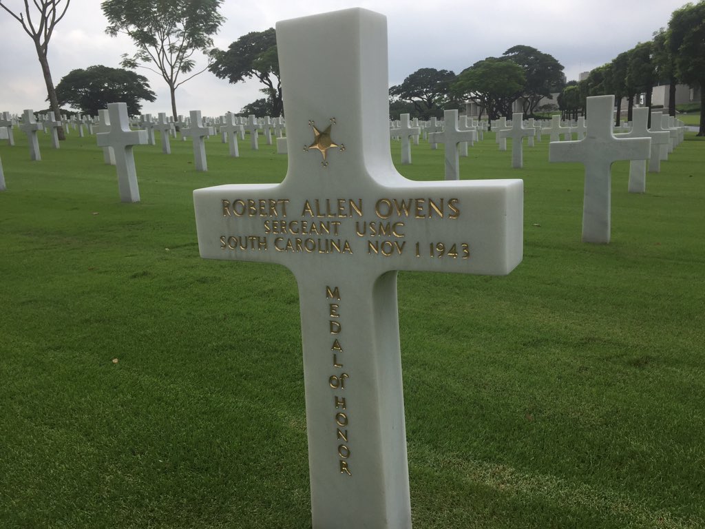 edistoafjrotc's tweet photo. Blown away by the beauty of the #manilaamericancemetery thanks @usabmc @NationalHistory #abmc #teachwwii #pacificspecific https://t.co/bnVocRxoOU