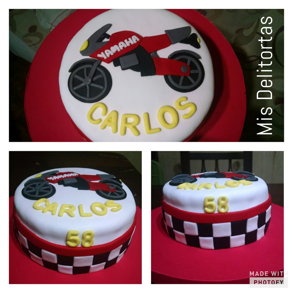 malusanchez08's tweet photo. #Torta #Moto #Carlos 🏁 https://t.co/qceWI2jv9R