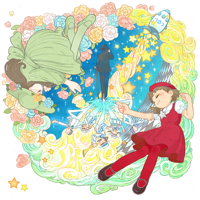 夢から醒めた夢のtwitterイラスト検索結果 古い順