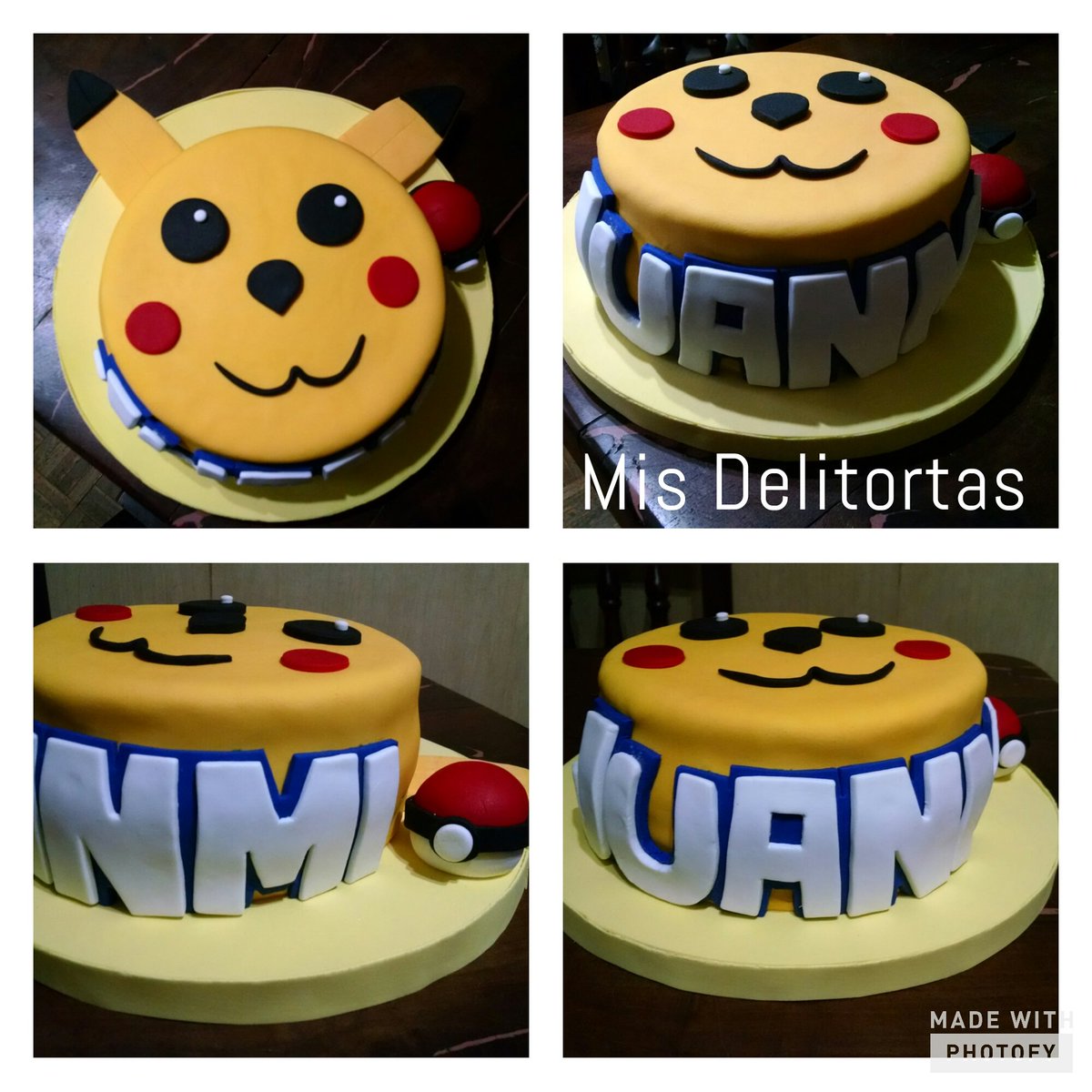 malusanchez08's tweet photo. #Pokemon #Pikachu #Torta #Juanmi 💕😍 https://t.co/uqTiYyWnwO