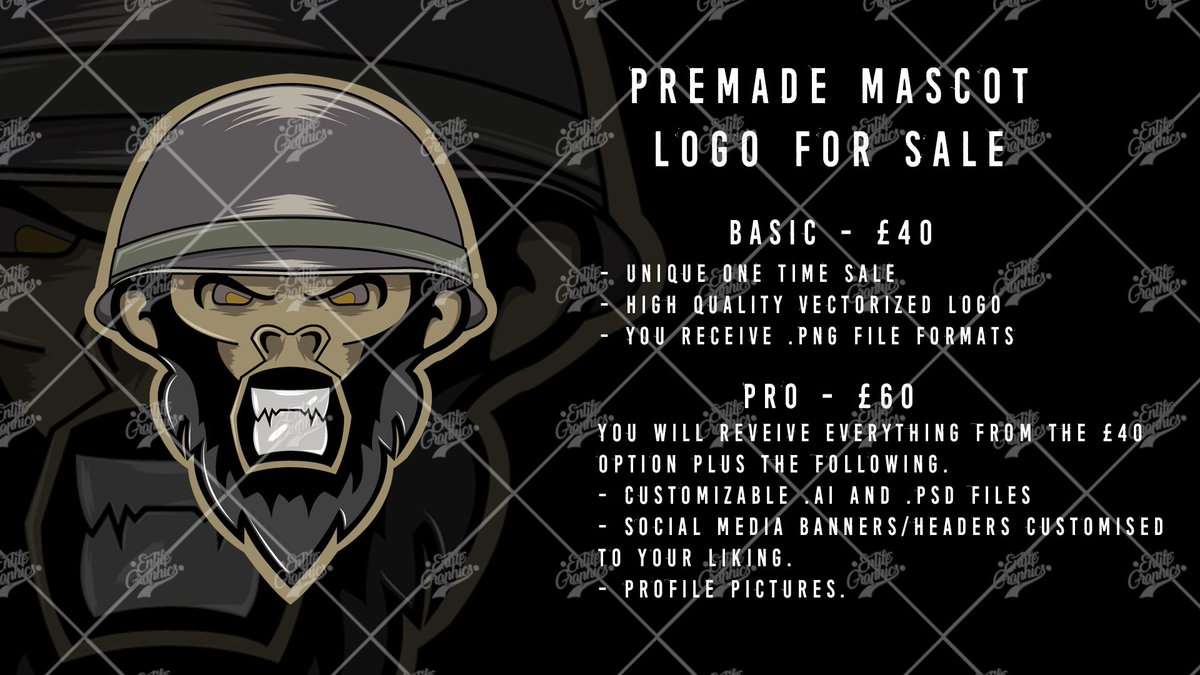 EnliteGraphics's tweet image. Pricing slightly changed but still up for sale! Grab it before its gone! Order by dm's or our discord!! #gamers #eSports #twitch #YouTube