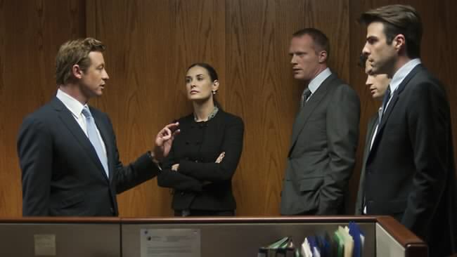 MovieCritic10's tweet photo. Margin Call (2011): ⭐️⭐️⭐️⭐️ - 7.3 out of 10. #ZacharyQuinto #KevinSpacey #PaulBettany #SimonBaker #Oscars2012 https://t.co/He3vL7H15i