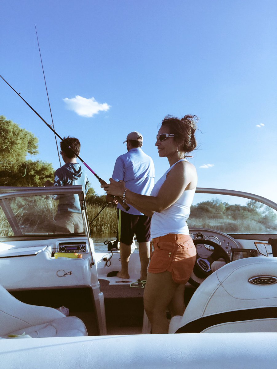 JoyceNeira1's tweet photo. Fishing family @Take_Me_Fishing #futureproangler🎣 #bassfishing #CowboyX https://t.co/IYnsF4TQ17