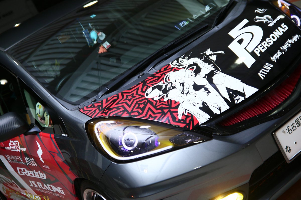 naokiPersonaFit's tweet photo. ボンネットもサイドの仕様にあわせて変更しました。シートは、teamさんにて長期エアレス3Mコントロールタック、デザインはひろさん@Hi_4_1  、施工撮影は仕事人さん@Shigotonin_GE8、 見に来てくれた三河さん@mikawa502number ありがとうございました https://t.co/Uoa1gRzjrq