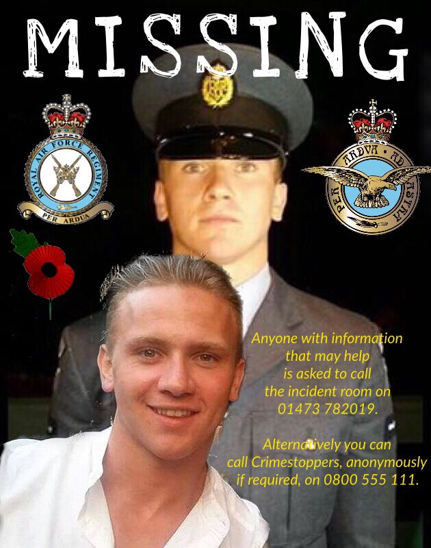 PendletonNW's tweet photo. Please RT & help us make Suffolk Police continue to search a landfill for our missing RAF Serviceman #FindCorrieNOW https://t.co/9Z8vjys8Y4