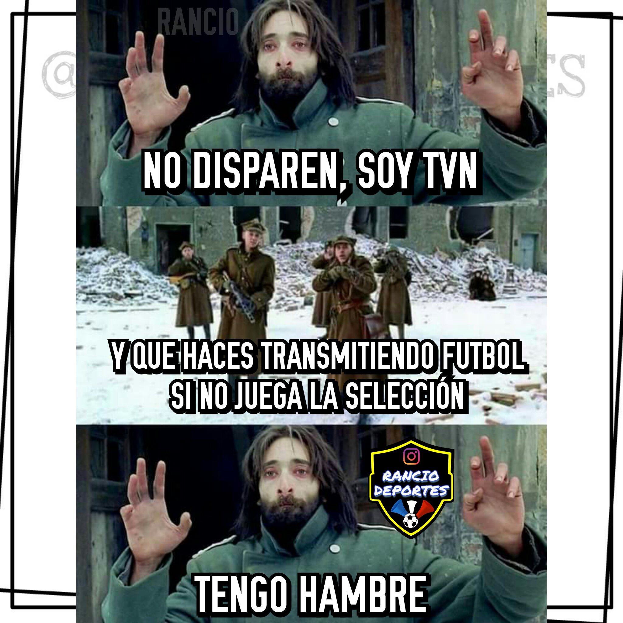 RANCIO DEPORTES On Twitter La Verdadera Razn De Por Qu TVN